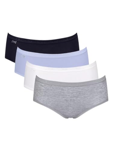 sloggi Damen Basic+ Midi C4P, Multiple Colours 15, 40 von Sloggi
