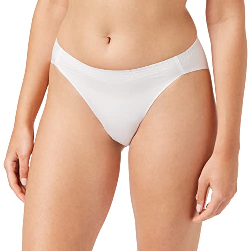 sloggi Damen BODY ADAPT High Leg Brief Slip, White, M von Sloggi