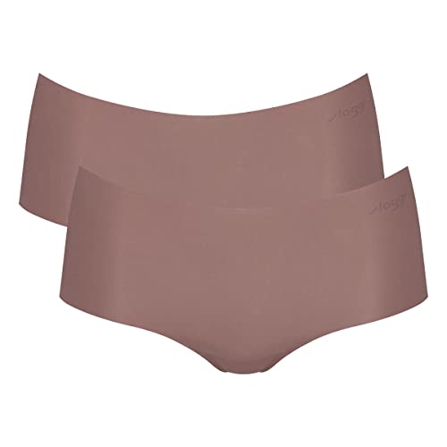 sloggi Damen Basic+ Midi 3p Underwear, 2 X Cacao, S EU von Sloggi