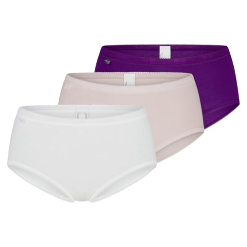 sloggi Damen Basic+ Midi C3P, Multiple Colours 18, 48 von Sloggi