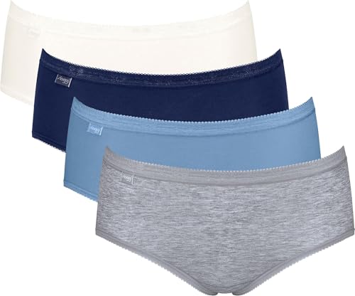sloggi Damen Basic+ Midi C4P, Multiple Colours 17, 40 von Sloggi