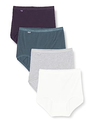 sloggi Damen Basic C4P Maxi, Multiple Colours 10, 44 (4er Pack) von Sloggi