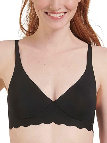 sloggi Damen Zero Microfibre 2.0 Soft Bra, Schwarz, XL EU von Sloggi