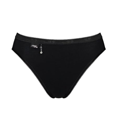 sloggi Damen Basic H Pearl Tai 2P, Black, 48 von Sloggi