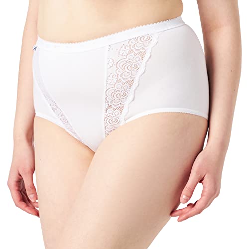 Sloggi Damen Chic Maxi Slip, Weiß, 42 EU von Sloggi