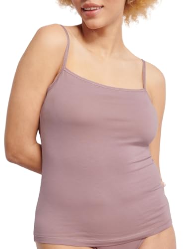 sloggi Damen Ever Ease Spaghetti Shirt, Foggy Mauve, L von Sloggi