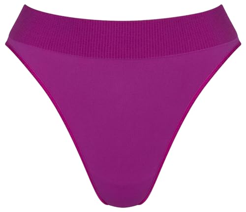 sloggi Damen Ever Infused Multi VIT High Leg, Violet, M von Sloggi