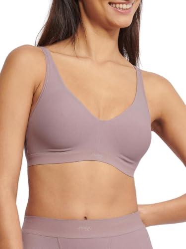 sloggi Damen Ever Ease Soft Bra, Foggy Mauve, L Große Größen von Sloggi