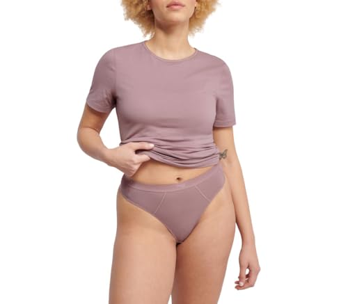 sloggi Damen Ever Ease String 2P, Foggy Mauve, L von Sloggi