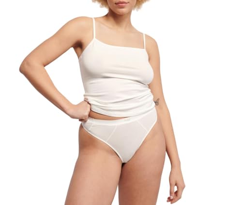 sloggi Damen Ever Ease String 2P, Silk White, XXL von Sloggi