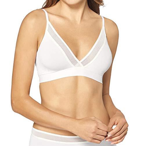 sloggi Damen Ever Fresh N Bügelloser BH, White, 70C von Sloggi