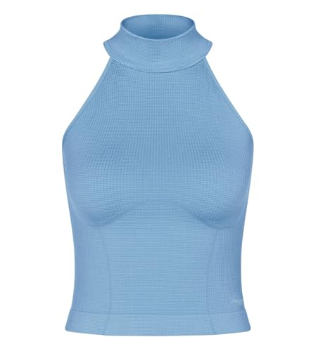 sloggi Damen Ever Infused Relax High Neck Top, Azura Blue, XS von Sloggi