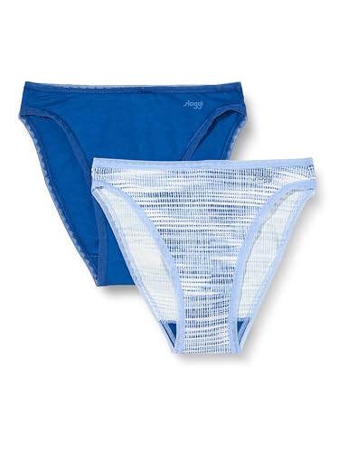 sloggi Damen GO Tai C2P, Blue - Dark Combination, S von Sloggi