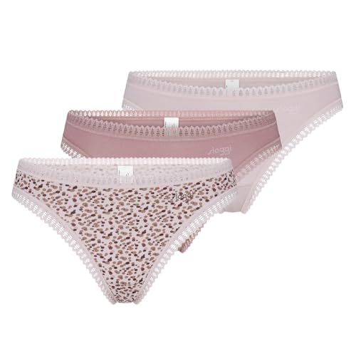 sloggi Damen GO Crush String C3P, Multiple Colours 1, L von Sloggi