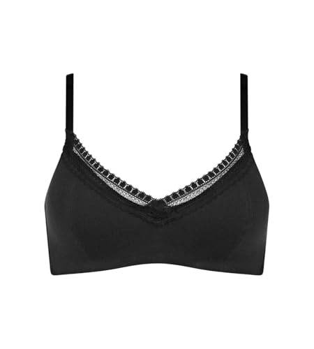 sloggi Damen GO Ribbed R P, Black, XL von Sloggi