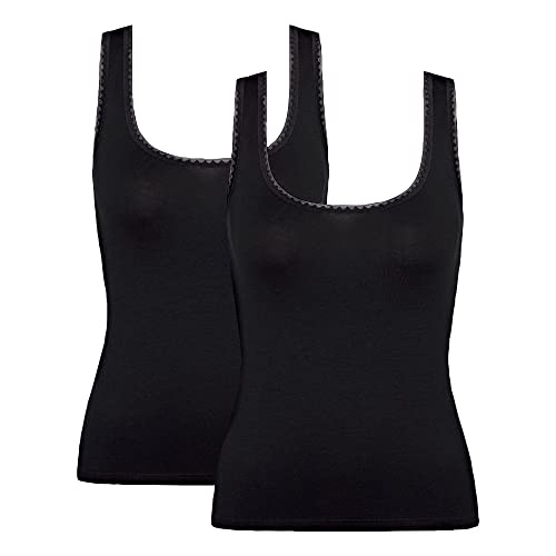 sloggi Damen GO Tank Top C2P Unterhemd, Black, L von Sloggi