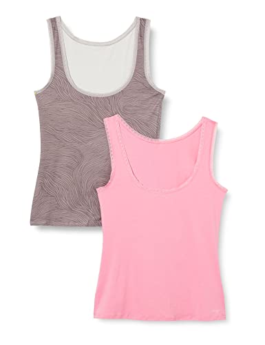 sloggi Damen GO Tank Top C2P Unterhemd, Grey Combination, XS von Sloggi