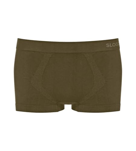 sloggi Herren GO Smooth Hipster C2P, Green - Dark Combination, L von Sloggi