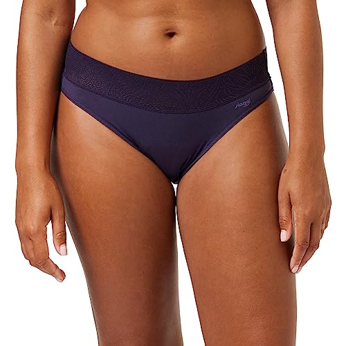 sloggi Damen Period Pants Light 2P Hikini/Tai, Blueberry, XS (2er Pack) von Sloggi