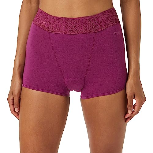 sloggi Damen Period Short Medium Pants, Wine, L von Sloggi