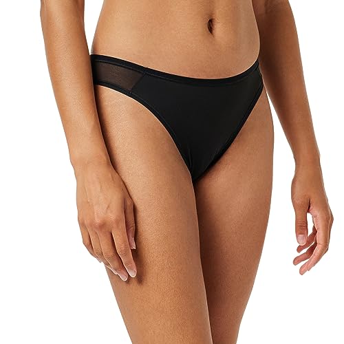 sloggi Damen Soft Adapt Tiny Tanga, Black, M von Sloggi