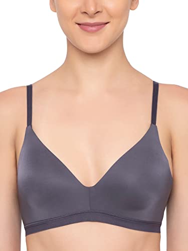 sloggi Damen WOW Comfort 2.0 P Padded BH, Mauve Grey, M plus von Sloggi