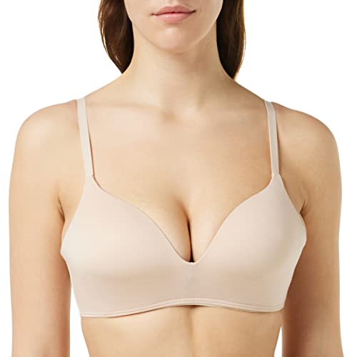 Sloggi Women's Sloggi Wow Embrace P Wireless Bra Wireless Bra, Beige (Skin Light Combination M001), XS+ von Sloggi