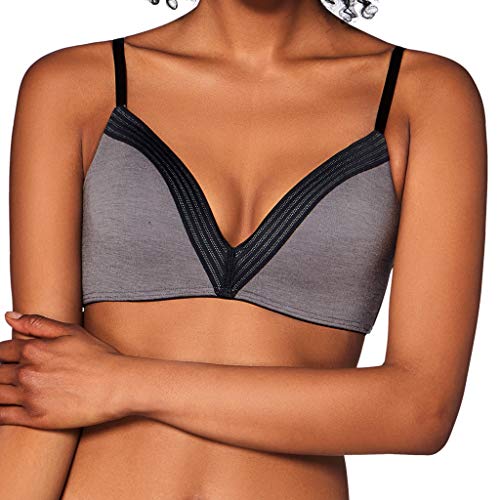 sloggi Damen Wow Embrace PU Padded BH, Black Combination, S sloggi Damen Wow Embrace PU Padded BH, Black Combination, S von Sloggi
