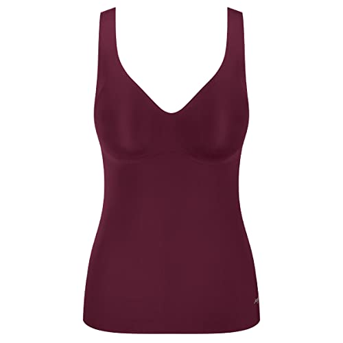 sloggi Damen ZERO Feel Bra Shirt EX BH Shirt, Claret, XS sloggi Damen ZERO Feel Bra Shirt EX BH Shirt, Claret, XS von Sloggi