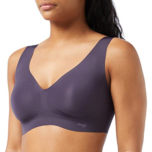sloggi Damen ZERO Feel Bralette EX Bustier, Ink Gray, XS von Sloggi