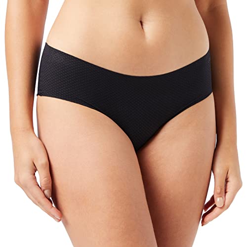 sloggi Damen ZERO Feel Flow Hipster Slip, Black, XS von Sloggi