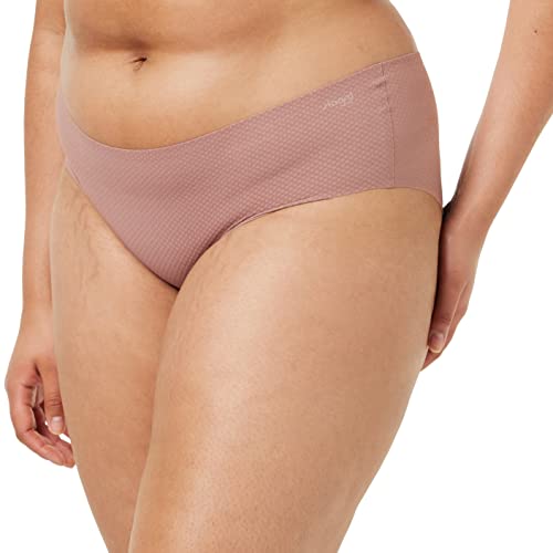 sloggi Damen ZERO Feel Flow Hipster Slip, Cacao, M von Sloggi