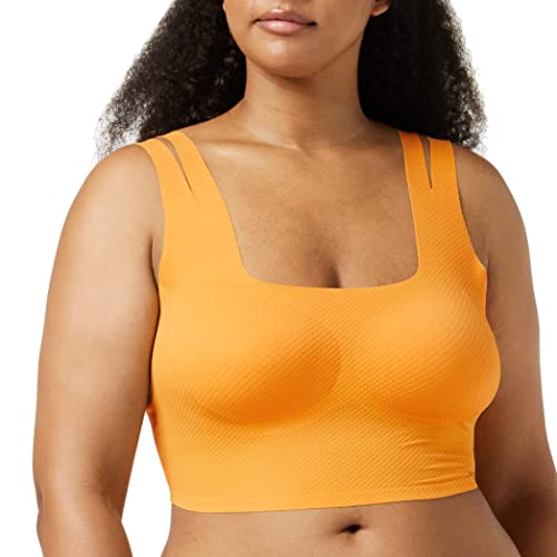 sloggi Damen ZERO Feel Flow Top Bustier, Burnt Apricot, M von Sloggi