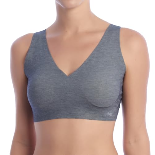 sloggi Damen ZERO Feel Natural Top Bustier, Black Combination, S von Sloggi