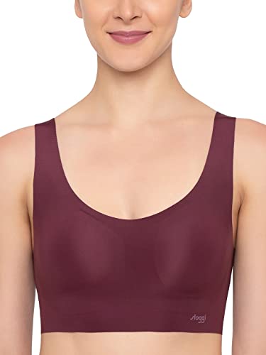 sloggi Damen ZERO Feel Top EX Bustier, Claret, XS von Sloggi