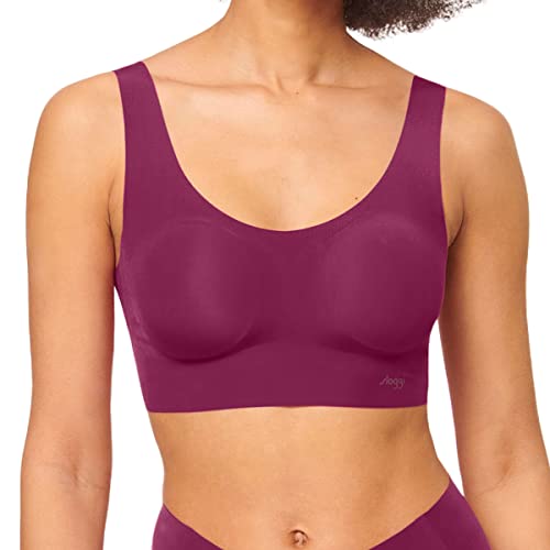 sloggi Damen ZERO Feel Top EX Bustier, Wine, XS von Sloggi