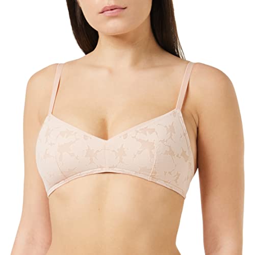 sloggi Damen ZERO Lace 2.0 Bralette Bustier, Light Brown, XS von Sloggi
