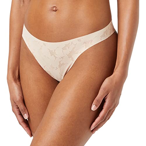 sloggi Damen ZERO Lace 2.0 Brazil Slip, Light Brown, XS von Sloggi