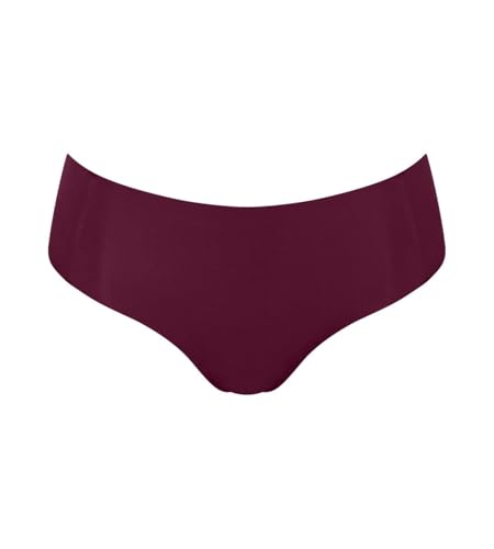 sloggi Damen Zero Feel 2.0 Hipster, Claret, M von Sloggi