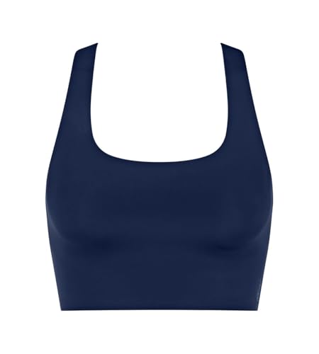 sloggi Damen Zero Feel 2.0 Racer Top, Navy Blue, M von Sloggi