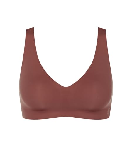 sloggi Damen Zero Feel 2.0 Soft Bra, Burnt Henna, M Große Größen EU von Sloggi