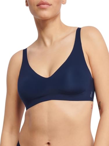sloggi Damen Zero Feel 2.0 Soft Bra, Navy Blue, M Große Größen von Sloggi