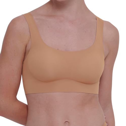 Sloggi Damen Zero Feel 2.0 Top Bra, Nostalgic Brown, S von Sloggi