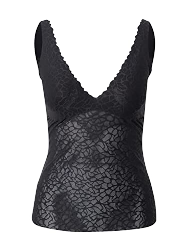 sloggi Damen Zero Feel Lace 2.0 Bra Shirt Unterhemd, Black, XL von Sloggi