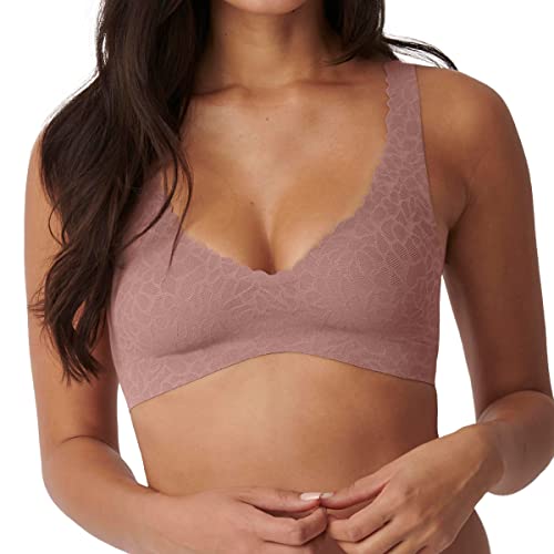Sloggi Damen sloggi Zero Feel Lace 2.0 Bralette, CACAO, XS von Sloggi