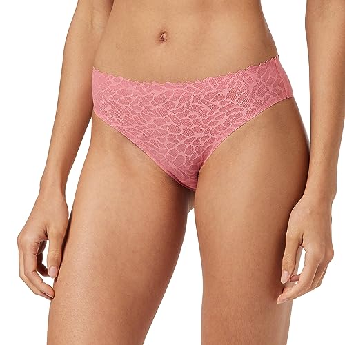 sloggi Damen Zero Feel Lace 2.0 Brazil Panty Brasilien, Desert Rose, L von Sloggi