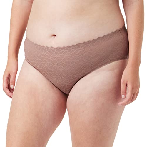 sloggi Damen Zero Feel Lace 2.0 Hipster Slip, Cacao, M von Sloggi