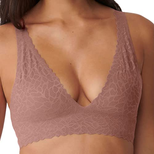 sloggi Damen Zero Feel Lace 2.0 Top Bustier, Cacao, XL von Sloggi