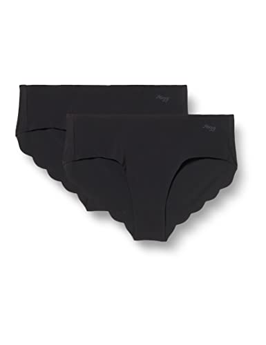 sloggi Damen Zero Microfibre 2.0 H 2P Hipster, Black, XL von Sloggi