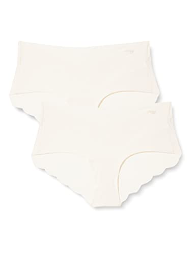 sloggi Damen Zero Microfibre 2.0 H 2P Short, Angora, M sloggi Damen Zero Microfibre 2.0 H 2P Short, Angora, M von Sloggi